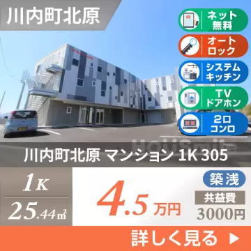 川内町北原 マンション 1K 305