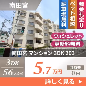 南田宮 マンション 3DK 203