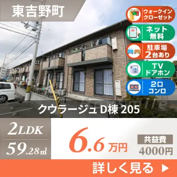 クウラージュ D棟 205
