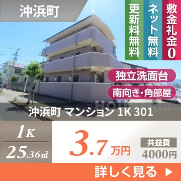 沖浜町 マンション 1K 301