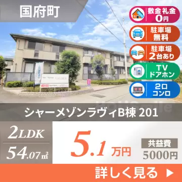 シャーメゾンラヴィB棟 201