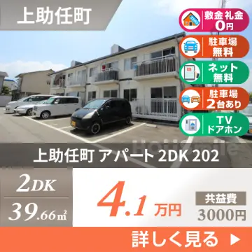 上助任町 アパート 2DK 202