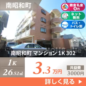 南昭和町 マンション 1K 302