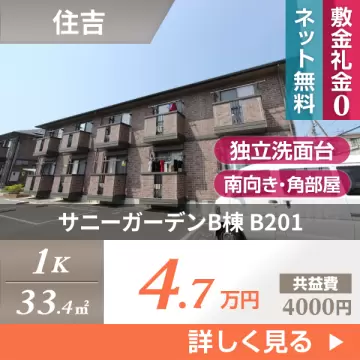 サニーガーデンB棟 B201
