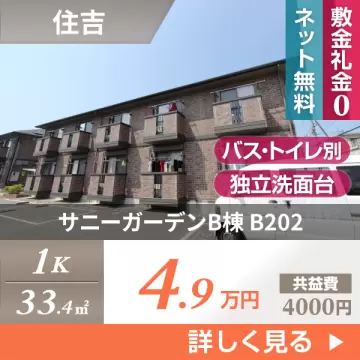 サニーガーデンB棟 B202