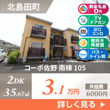コーポ佐野 南棟 105