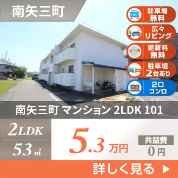 南矢三町 マンション 2LDK 101