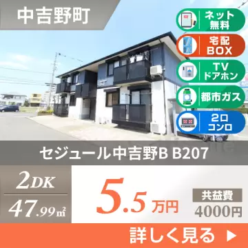 セジュール中吉野B B207