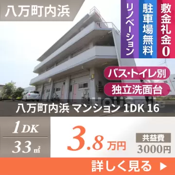 八万町内浜 マンション 1DK 16