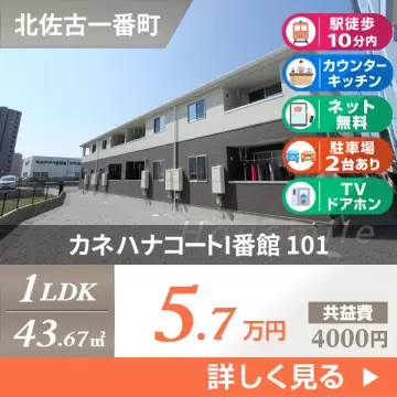 カネハナコートI番館 101