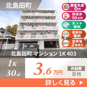 北島田町 マンション 1K 403
