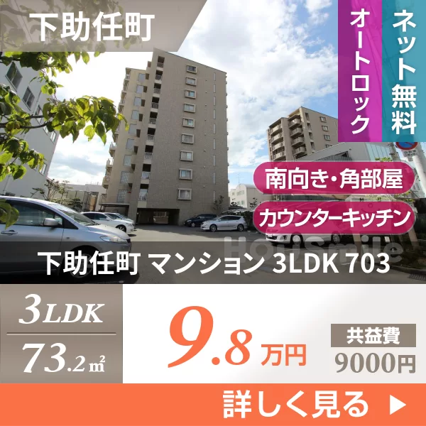 下助任町 マンション 3LDK 703