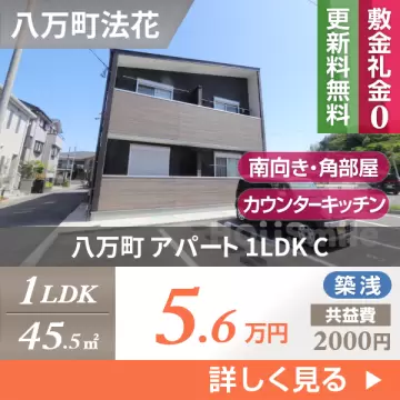 八万町 アパート 1LDK C