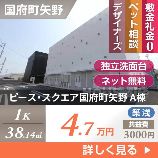 ピース・スクエア国府町矢野 A棟 205
