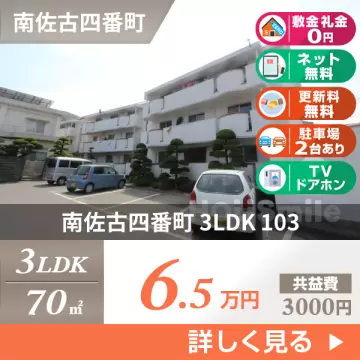 南佐古四番町 マンション 3LDK 103