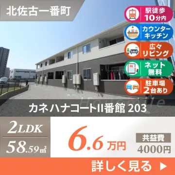 カネハナコートII番館 203