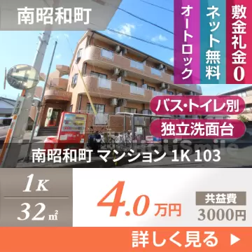 南昭和町 マンション 1K 103