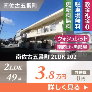 南佐古五番町 マンション 2LDK 202