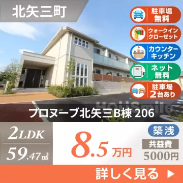 プロヌーブ北矢三B棟 206