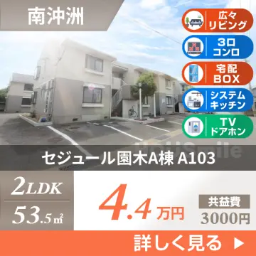セジュール園木A棟 A103