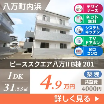 ピーススクエア八万II B棟 201
