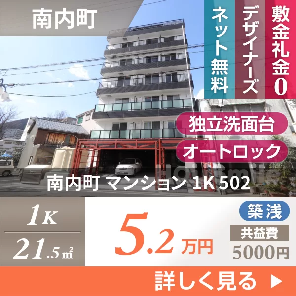 南内町 マンション 1K 502