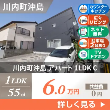 川内町沖島 アパート 1LDK C