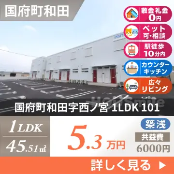 国府町和田字西ノ宮 アパート 1LDK 101