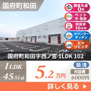 国府町和田字西ノ宮 アパート 1LDK 102