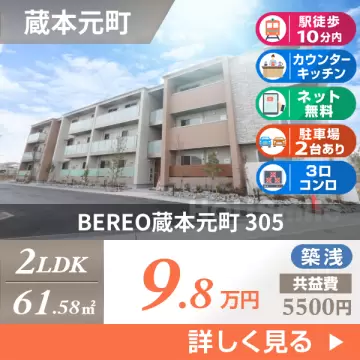 BEREO蔵本元町 305