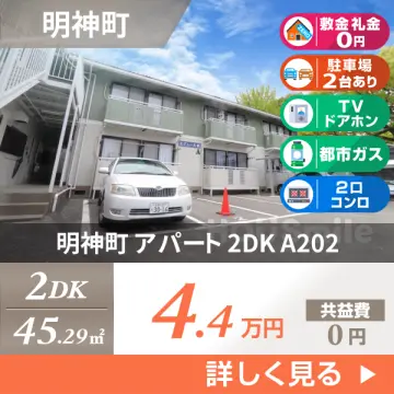 明神町 アパート 2DK A202