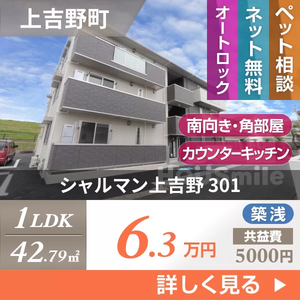 シャルマン上吉野 301