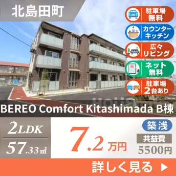 BEREO Comfort Kitashimada B棟 B101
