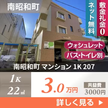 南昭和町 マンション 1K 207