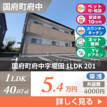 国府町府中字堀田 アパート 1LDK 201