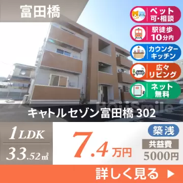 キャトルセゾン富田橋 302