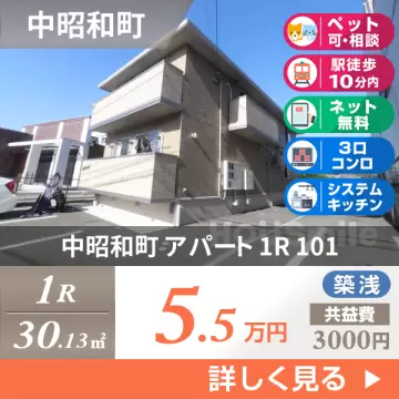 中昭和町 アパート 1R 101