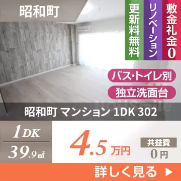 昭和町 マンション 1DK 302