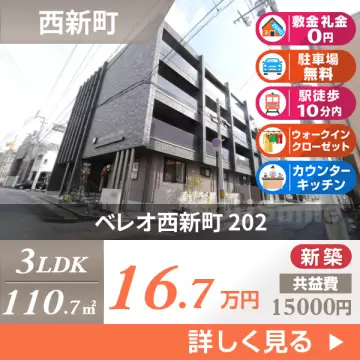 ベレオ西新町 202