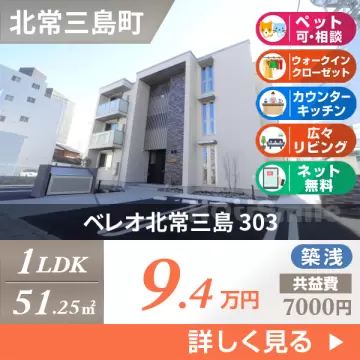 ベレオ北常三島 303