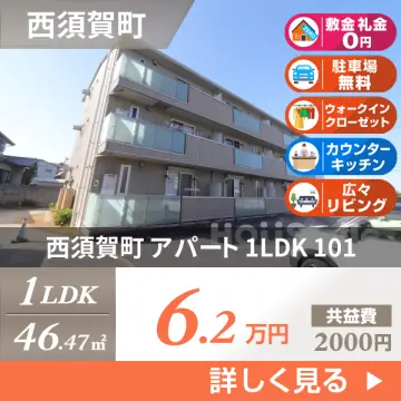 西須賀町 アパート 1LDK 101