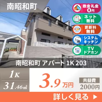 南昭和町 アパート 1K 203