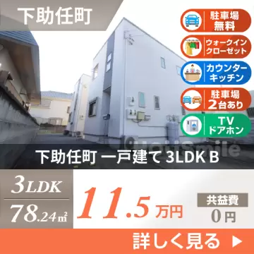 下助任町 一戸建て 3LDK B