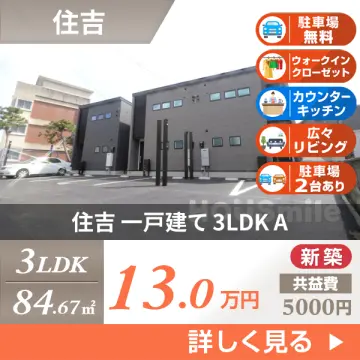 住吉 一戸建て 3LDK A