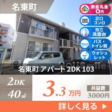 名東町 アパート 2DK 103