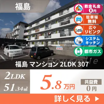 福島 マンション 2LDK 307