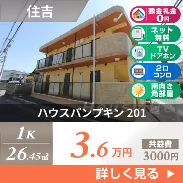 ハウスパンプキン 201
