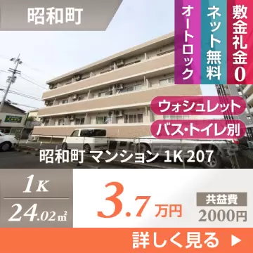 昭和町 マンション 1K 207