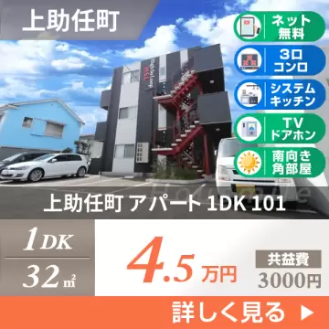 上助任町 アパート 1DK 101