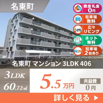 名東町 マンション 3LDK 406